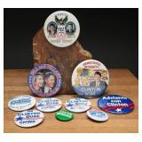 1992 Clinton-Gore Campaign Buttons (10)