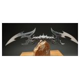 Kit Rae Fantasy Double Blade Sword