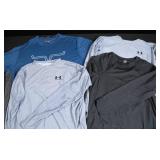 Performance Long Sleeve Shirts (4) XL-XXL