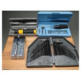 Hand Tool Sets With Ratchets and Hex Keys