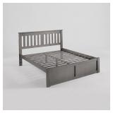 Innovations Full Platform Bed and Nightstand Set