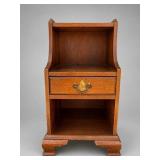 Vintage Solid Mahogany Telephone Stand
