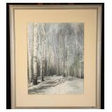 Russ Martin "Birch Trails" Photograph