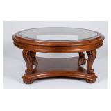 Steve Silver Canterbury Cherry Wood Coffee Table