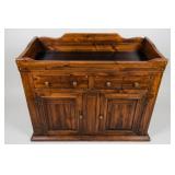 1970s Sears Open Hearth Pine Dry Sink