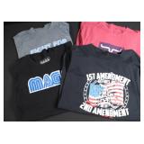 Patriotic & Political Graphic T-shirt Group (4)