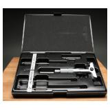 Mitutoyo Depth Micrometer Set in Case
