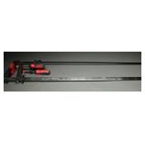 Bessey Bar Clamps with Red Handles (2)