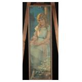 Mary Pickford Portrait Print in Wood Frame