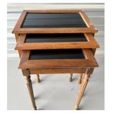 French Provincial-style Nesting Tables (3)