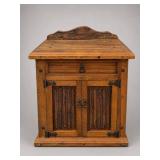 Rustic Wooden Cabinet w/Doors