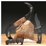 Three-Piece Contemporary Fantasy Knife Collection