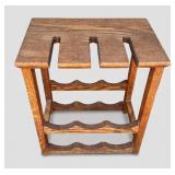 Wooden Tabletop Wine Rack