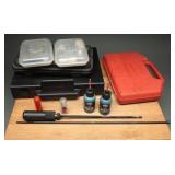 Firearms Cleaning Brushes, Oils, and Punch Sets
