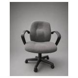 Gray Fabric Office Desk Chair