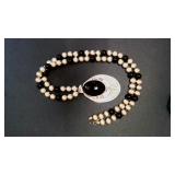 Douglas Etsitty Sterling 2-Strand Necklace, 60.25g