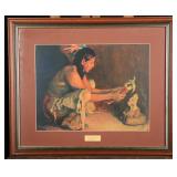 E.I. Couse (1866-1936) "THE CORN CEREMONY" Print