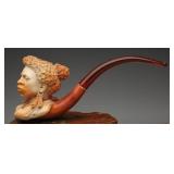 Meerschaum Pipe With Woman