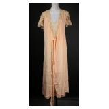 Vintage 1920s Lingerie Robe & Beaded Nightgown