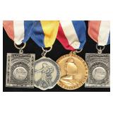 1949-50 AAU Sterling Relay Medals, 75.58g