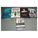 5 Military Memoir & History Books, Mixed Authors