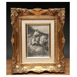 Framed Print of "Mounted Arab" Adolf Schreyer