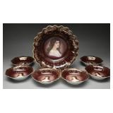 Royal Vienna Bavaria Amorosa Berry Bowls, (7)