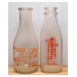 Superior & Mesa Guernsey Dairy Bottles, Pueblo