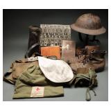 WWI US Military Gear & WWII Ration Books