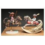 Goebel DeGrazia West Germany Horse Figures, (2)