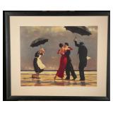 Framed Vettriano Singing Butler Decor Print