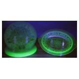 Indiana Horseshoe Uranium Depression Plate, Bowl 6