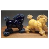 Murray Kreiss Ceramic Spaghetti Horse Figurines