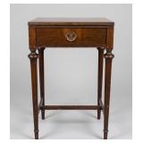Vintage Sheraton Revival Mahogany Side Table