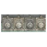 1954 Florida AAU Sterling Swim Medals, 55.78g