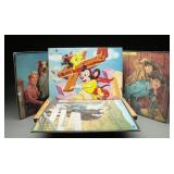 1950s TV Frame-Tray Inlay Puzzles (4)