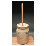 Vintage Marshall Pottery Stoneware Butter Churn