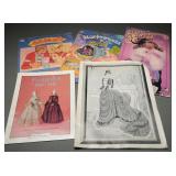 Miss Piggy Starr Space Fashion Paper Dolls