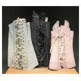 Three American Corsets c. 1880-1920