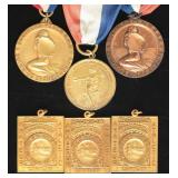 1951 AAU Swimming Championship Medal Coll. (6)