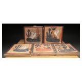 Tonala Mexican Folk Art Terracotta Clay Tiles (5)