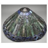 Stained Glass Lead Free Lamp Shade Peacock Motif