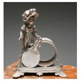 Antique Silverplate Kate Greenaway Sty Napkin Ring