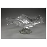 Mikasa Belle Epoque Swirl Art Glass Console Bowl