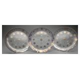 Dorothy Thorpe Glama Glass Rotary Atomic Plates