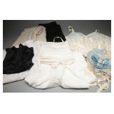 Ladies Underclothing Group: Slips, Bloomers, Bra