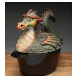 Vintage Minuteman Cast Iron Dragon Steamer