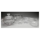 Etched Glass Serving Group (7)
