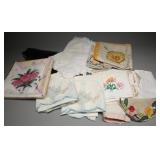 Embroidered Linens: Pillowcases, Scarves, Towels
