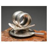 Rogers & Bro. Butterfly Silverplate Napkin Ring